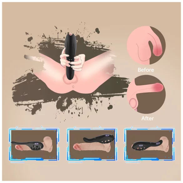 Biu-Biu - Black Penis Vibrator