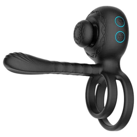 Biu-Biu - Couples Vibrator with Ring (Black)