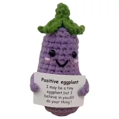 Positive Eggplant - Knit (Purple)