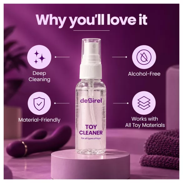 Desirel - disinfectant cleaning spray (50 ml)