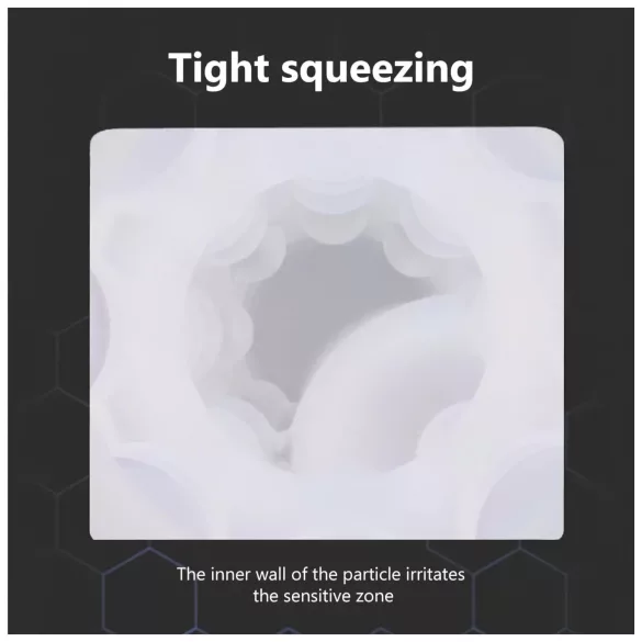 Lonely - Suction & Warming Masturbator with Sound Effects (White)