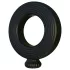 Kangvo - magnetic inflatable penis ring (black)