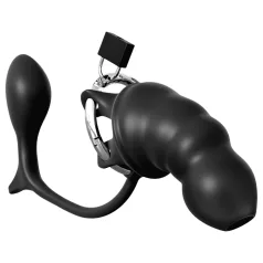   Pipedream Anal Fantasy Elite - anal plug and penis cage (black)