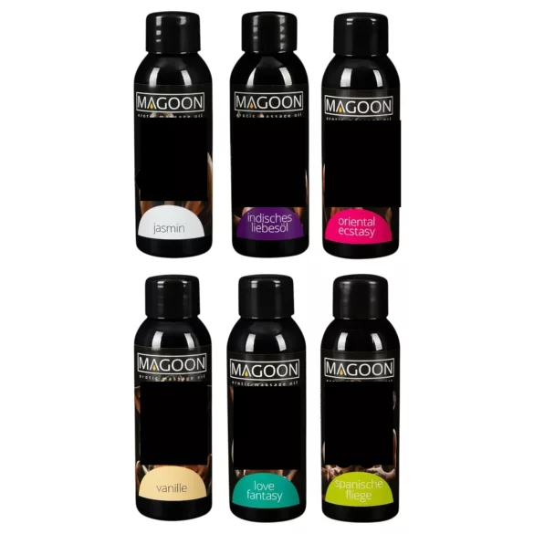 Magoon - massage oil set (6 x 50 ml)