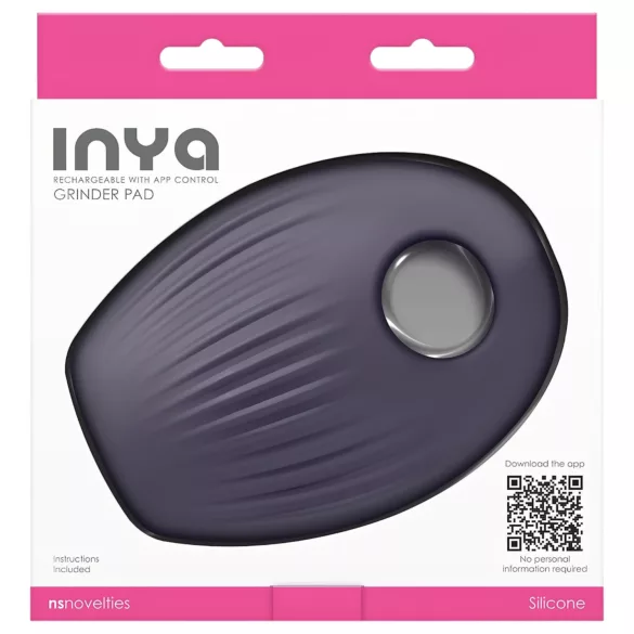Inya Grinder Pad - Smart Pillow Vibrator (Purple)