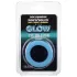Doc Johnson The Big O - Glow-in-the-Dark Blue Ring
