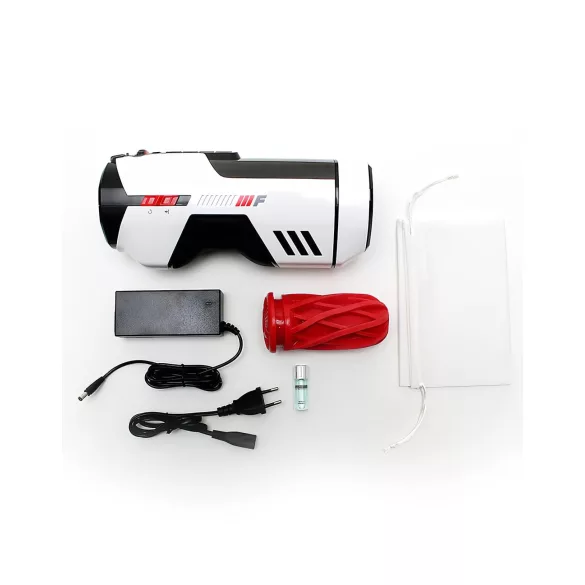 LETEN SM FUTURE PRO - rechargeable, warming, up-and-down moving masturbator
