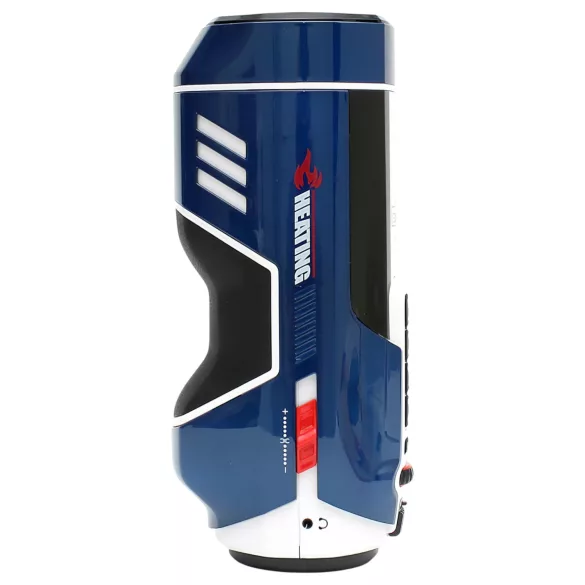 Leten SM Future Pro - mains‑powered thrusting, squeezing, warming masturbator (blue)