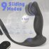 Sex HD Virgil - Prostate Vibrator with Penis & Testicle Ring (Black)