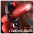 Sex HD - adjustable vibrating penis ring with remote control (black)