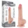 Sliding-Skin - double-layer dildo with suction cup - 19.5 cm (flesh)