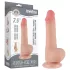 Sliding-Skin - double-layer dildo with suction cup - 19.5 cm (flesh)