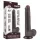 Sliding-Skin - double-layer suction cup dildo - 20.8 cm (brown)