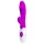 Pretty Love Snappy - waterproof, clitoral-arm G-spot vibrator (purple)