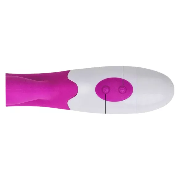 Pretty Love Snappy - waterproof, clitoral-arm G-spot vibrator (purple)