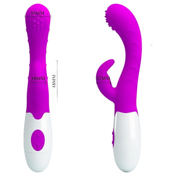 Pretty Love Arthur - G-spot Vibrator with Rotating Head (Purple)