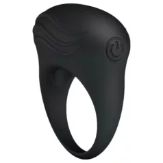   Pretty Love Bertram - Waterproof, Vibrating Cock Ring (Black)