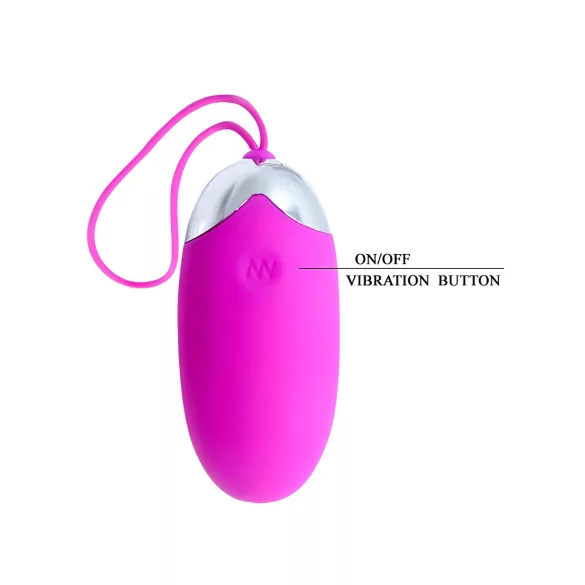 Pretty Love Berger - wearable rechargeable wireless vibrating egg (pink)