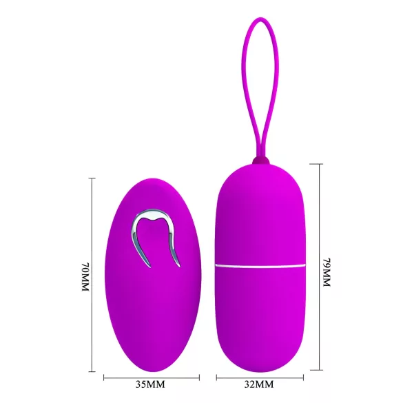 Pretty Love Arvin - Wireless Vibrating Egg (Pink)