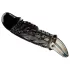 Pretty Love Cecelia - ribbed vibrating penis sleeve (black)
