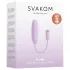 Svakom Plume - 2‑in‑1 vibrating love egg (purple)