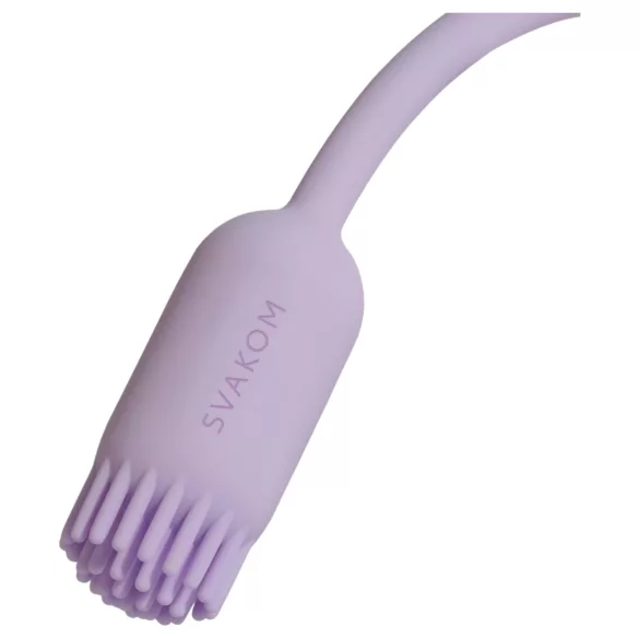 Svakom Plume - 2‑in‑1 vibrating love egg (purple)