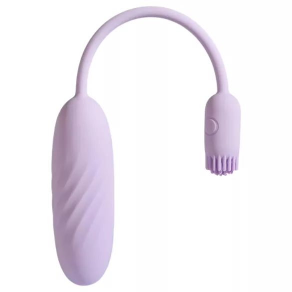 Svakom Plume - 2‑in‑1 vibrating love egg (purple)