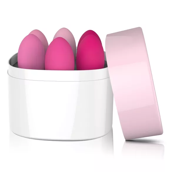 Sex HD Eggs - Set of 6 Geisha Balls (Pink)