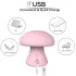 Magic Mushroom - rechargeable vibrator (pink)