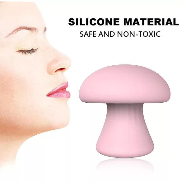 Magic Mushroom - rechargeable vibrator (pink)