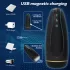 Sex HD Hawk - Rechargeable Vibrating Suction Masturbator (Black & White)