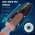 Sex HD Hawk - Rechargeable Vibrating Suction Masturbator (Black & White)