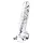 Lovetoy Flawless Clear - Suction Cup Dildo - 19cm (Transparent)