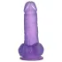 Lovetoy Jelly Studs - 6" Suction Cup Dildo - Purple
