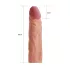 Lovetoy Pleasure X-tender - Penis Sleeve - 19cm (Natural)
