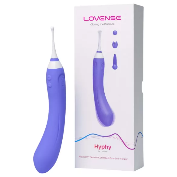 LOVENSE Hyphy - smart 2‑in‑1 vibrator (purple)