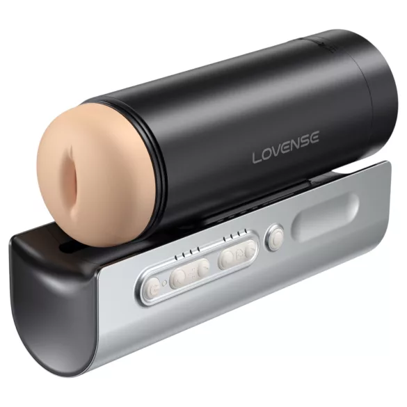 Lovense Solace Pro - app-controlled thrusting masturbator for men (black)
