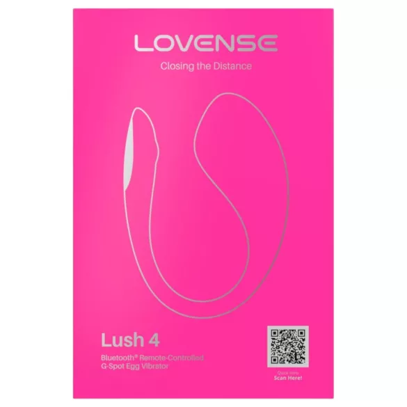 LOVENSE Lush 4 - smart vibrating egg (pink)