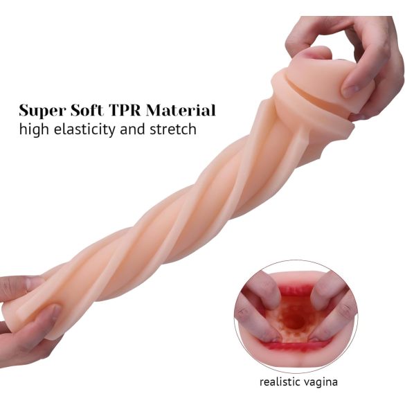 Tracy's Dog Cup - Realistic Black-Tan Male Stimulator