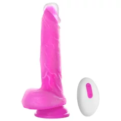   Tracy's Dog Jelivoy-Mid - Lifelike 8" Vibrator (Pink)