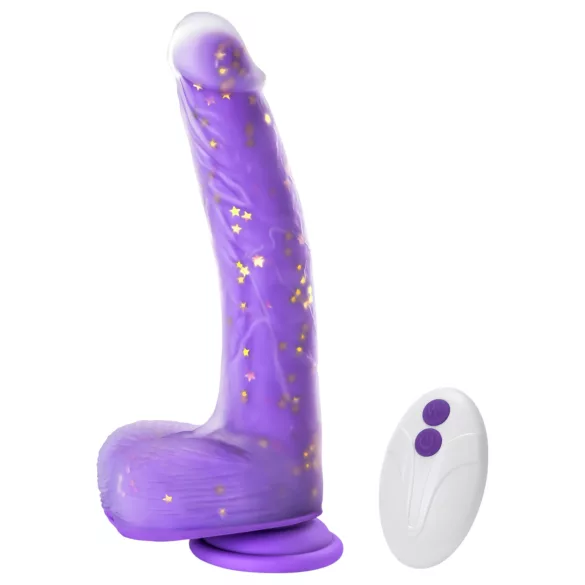 Tracy's Dog Jelivoy - Realistic Purple Vibrator, 22cm