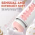 Leopard - Up-and-Down Vibrating Stroker (White)