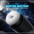 Leopard - Up-Down Suction Vibrating Masturbator (Black)