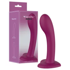 Passion Play - liquid silicone dildo (purple)
