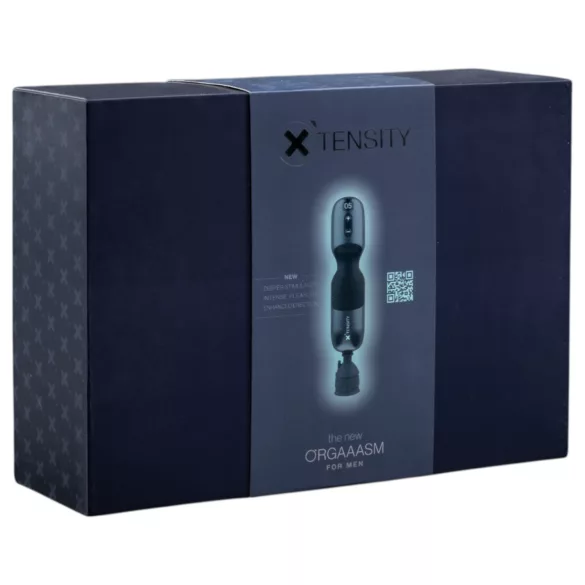Xtensity 1 - vacuum, pulsating masturbator (black)