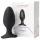 LOVENSE Hush 2 L - rechargeable small anal vibrator (57 mm) - black