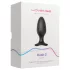 LOVENSE Hush 2 L - rechargeable small anal vibrator (57 mm) - black