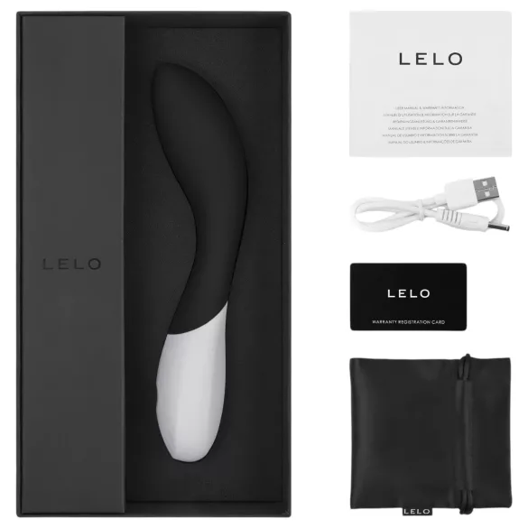 LELO Mona Wave - Waterproof G-Spot Vibrator (Black)