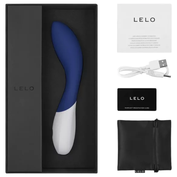 LELO Mona Wave - waterproof G-spot vibrator (blue)