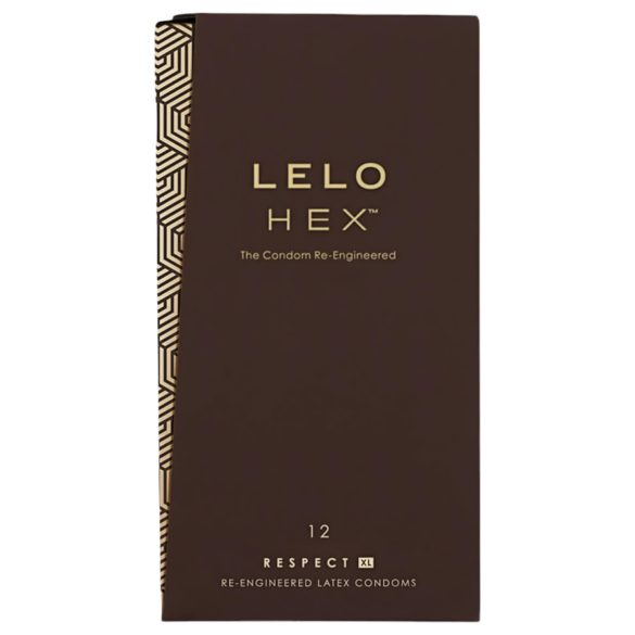 LELO Hex Respect XL - Luxury Condoms (12 Pack)